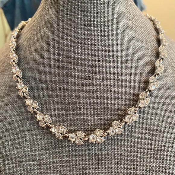 Bogoff signed rhinestone choker in excellent used condition - Picture 2 of 5